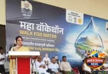 पाणी आहे तर भविष्य’; नगराध्यक्षा अँड प्रणोती सागर निंबोरकर यांच्या उपस्थितीत ‘वॉक फॉर वॉटर’